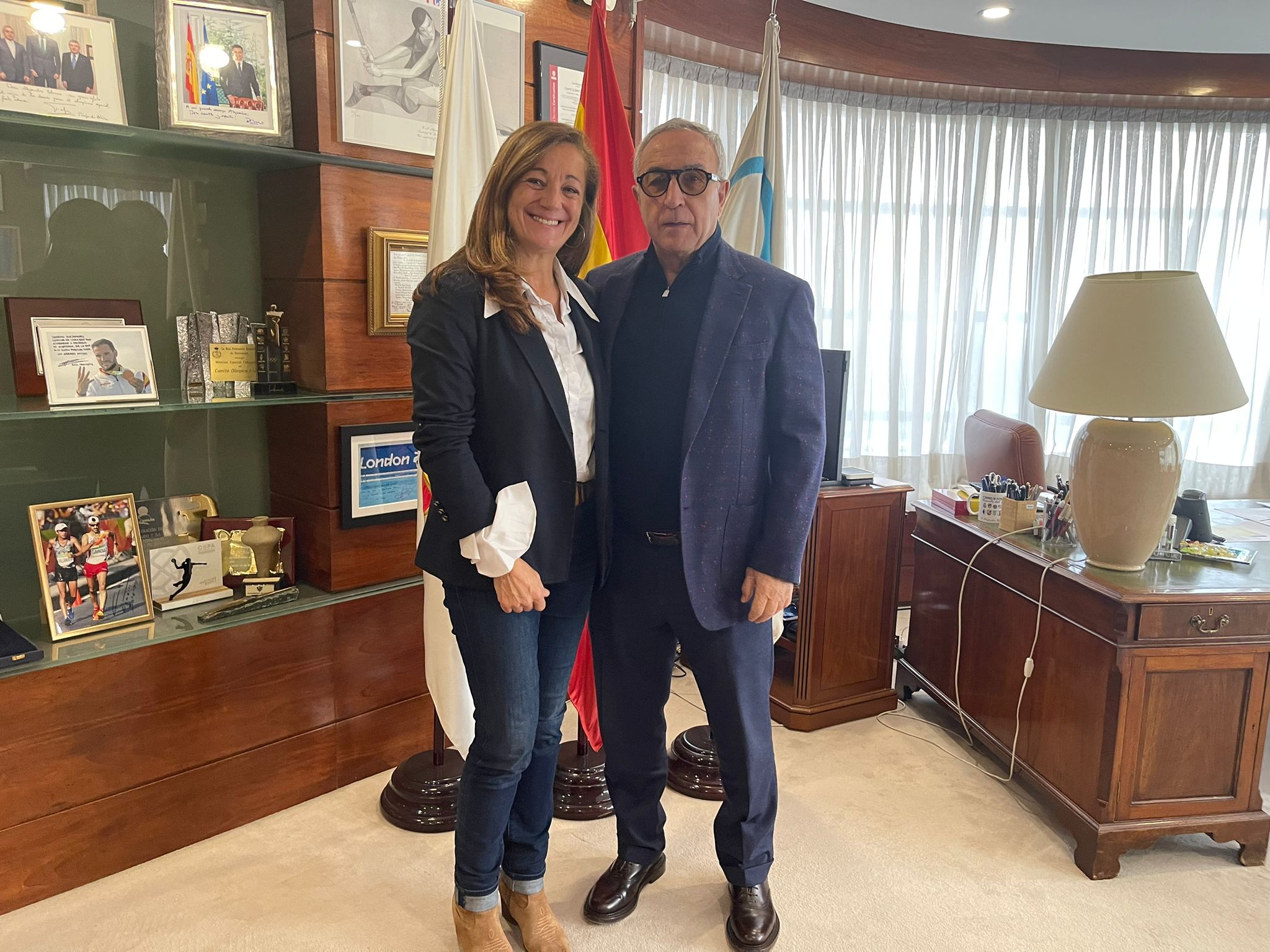 Visita de Fundación Blanca al Comité Olímpico Español