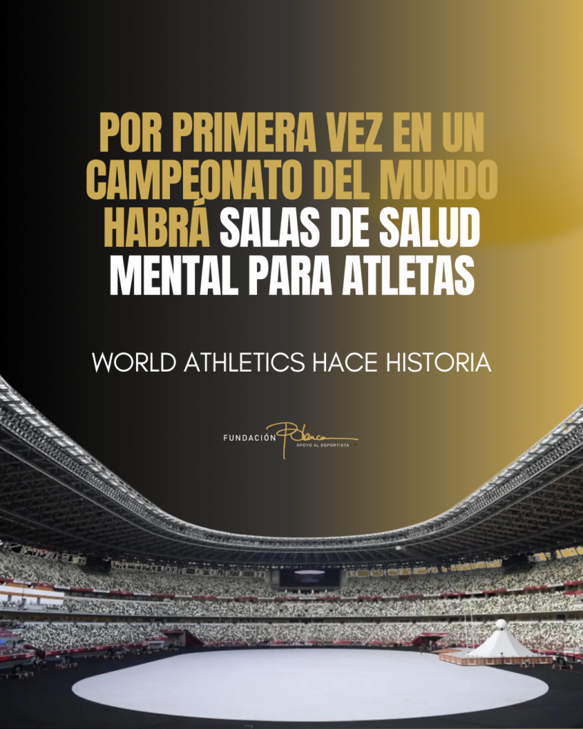 World Athletics incluye salas de salud mental para atletas en el Mundial de Tokio