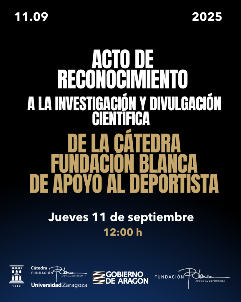 Acto de Reconocimiento 2025 de la Cátedra Fundación Blanca: cuando ciencia, deporte y salud mental se encuentran